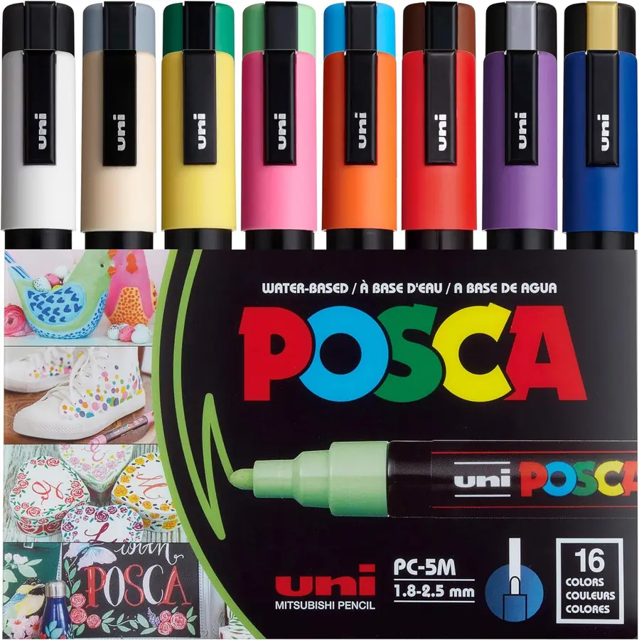 Coffret de marqueurs Posca